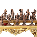 Pure Copper Dashavatar Miniature Set 2.5 Inch - 10 Avatar Collection | Jaipurio